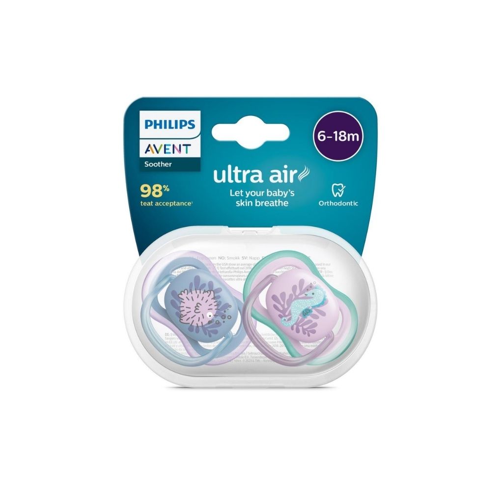 Philips Avent Ultra Air Chupeta Decorada Menina 6-18 meses 1 unidade