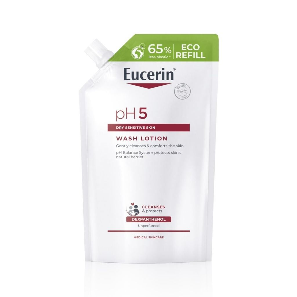 Eucerin pH5 Óleo de Banho Pele Sensível Recarga 400ml