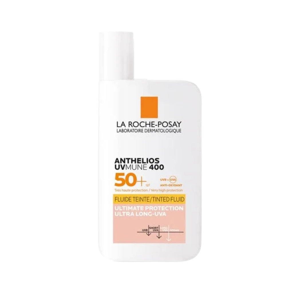 La Roche-Posay Anthelios Uvmune 400 Fluido Proteção Solar Spf50+ Com Cor 50ml