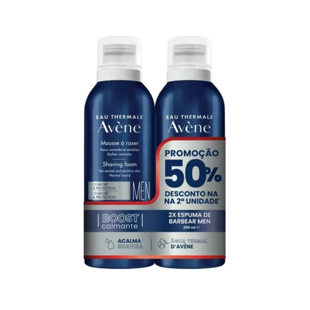 Avene Homem Espuma de Barbear 2x200mL