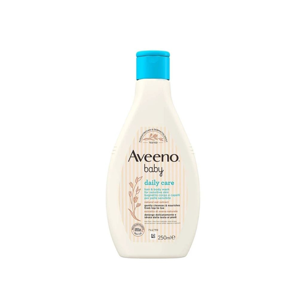 Aveeno Baby Gel Banho Corpo e Cabelo Suave 250 ml