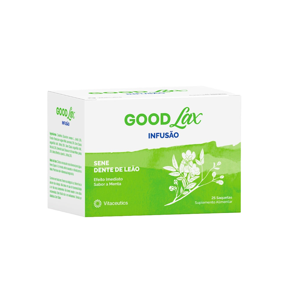 Vitaceutics Good Lax Infusão Alívio Imediato Constipação 25 Saquetas