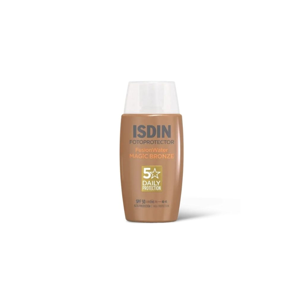 Isdin Fotoprotector Fusion Water Color Bronze Protetor Solar Facial Spf50 50ml