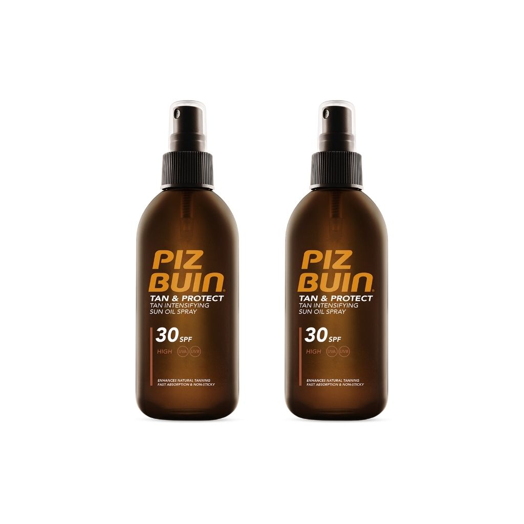Piz Buin Tan & Protect Óleo Protetor em Spray SPF30 2x150ml
