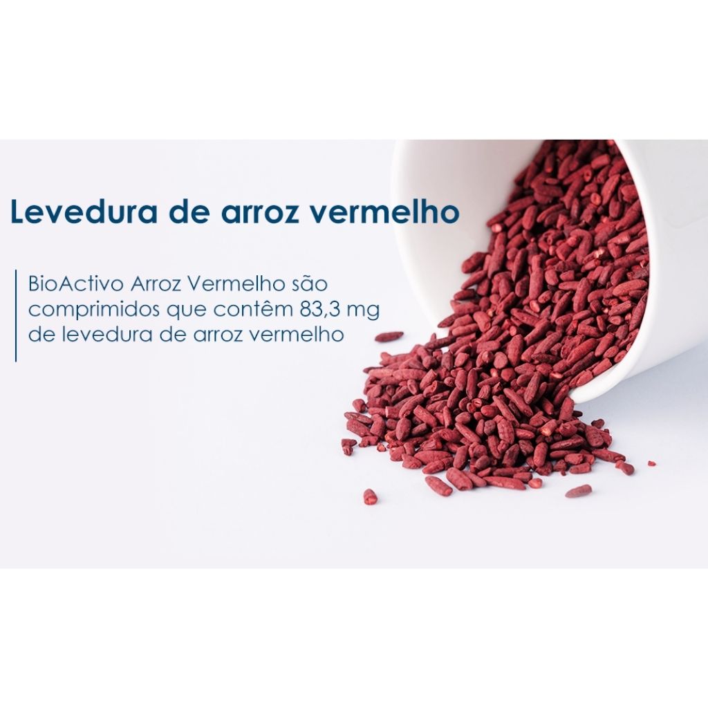 Bioactivo Arroz Vermelho 2,5Mg Manutenção Colesterol 90 Comprimidos