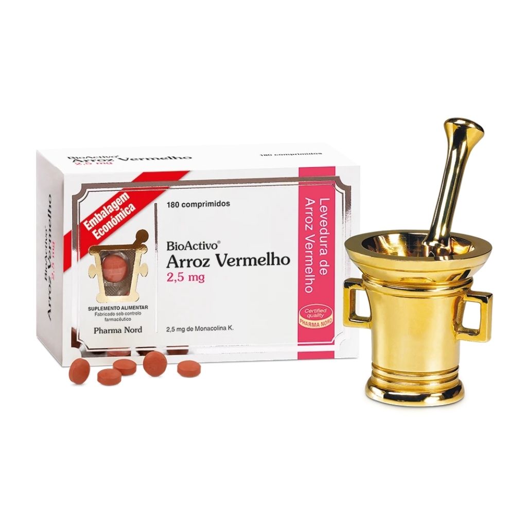 Pharma Nord Bioactivo Arroz Vermelho Controlo Colesterol 180 Comprimidos