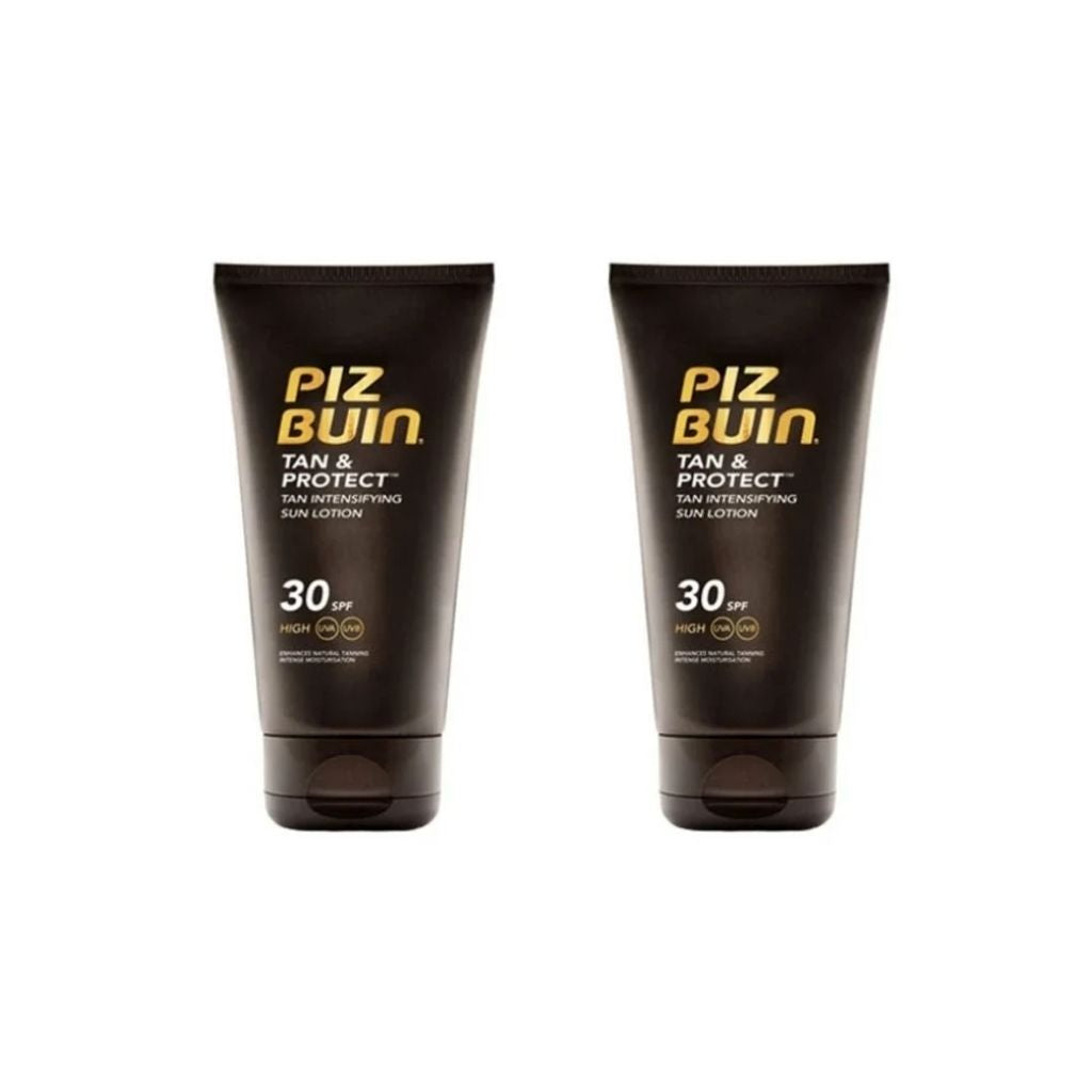 Piz Buin Tan & Protect Loção Solar Intensificadora de Bronzeado SPF30 2x150ml