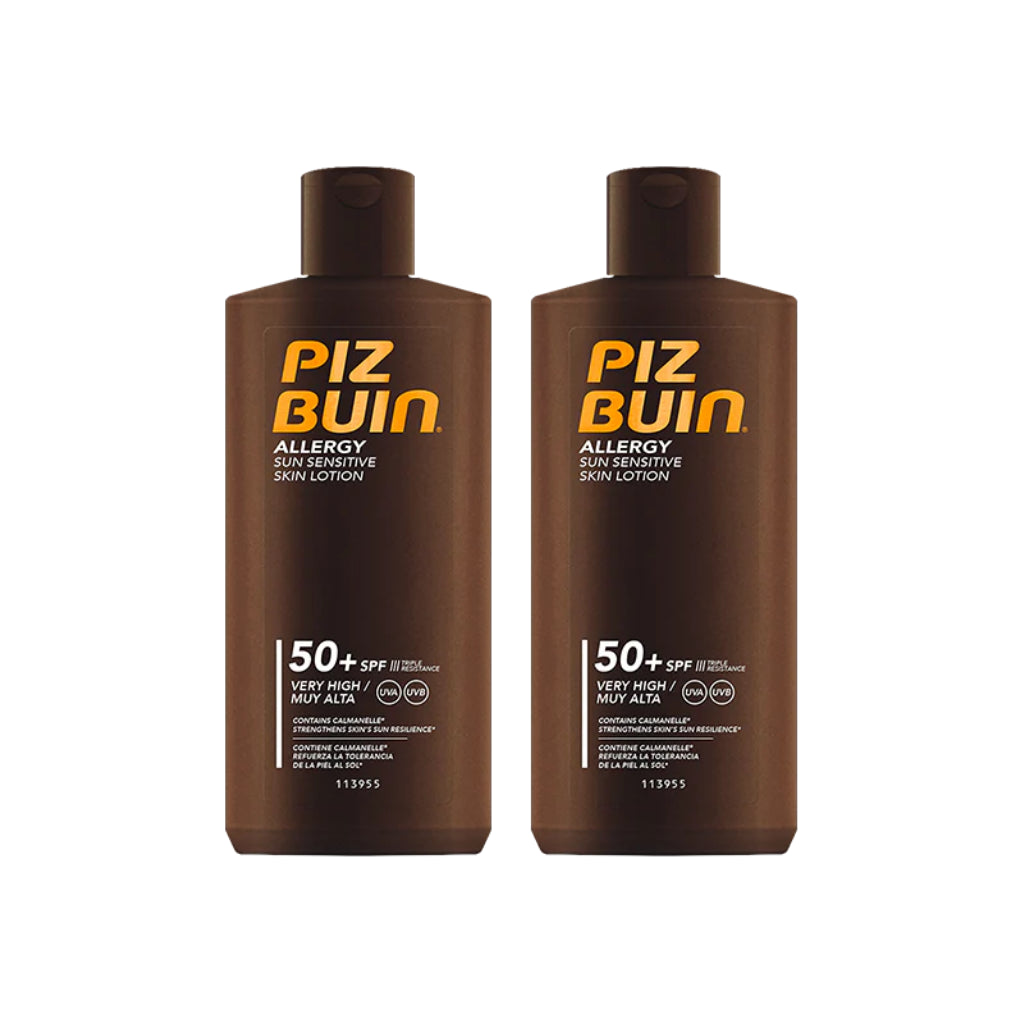 Piz Buin Allergy Loção Pele Sensível SPF50+ 2x200ml