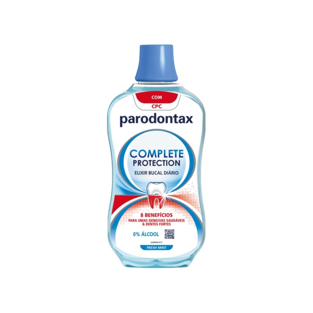 Parodontax Complete Protection Elixir Diário Gengivas Saudáveis E Dentes Fortes 500ml