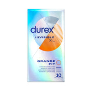 Durex Invisible XL Preservativos Ultrafinos 10 unidades