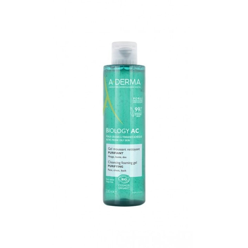A-Derma Biology Ac Gel De Limpeza Purificante 200ml