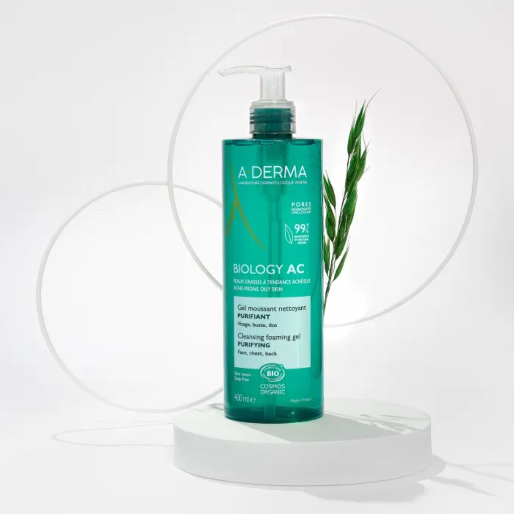 A-Derma Biology Ac Gel De Limpeza Purificante 400ml