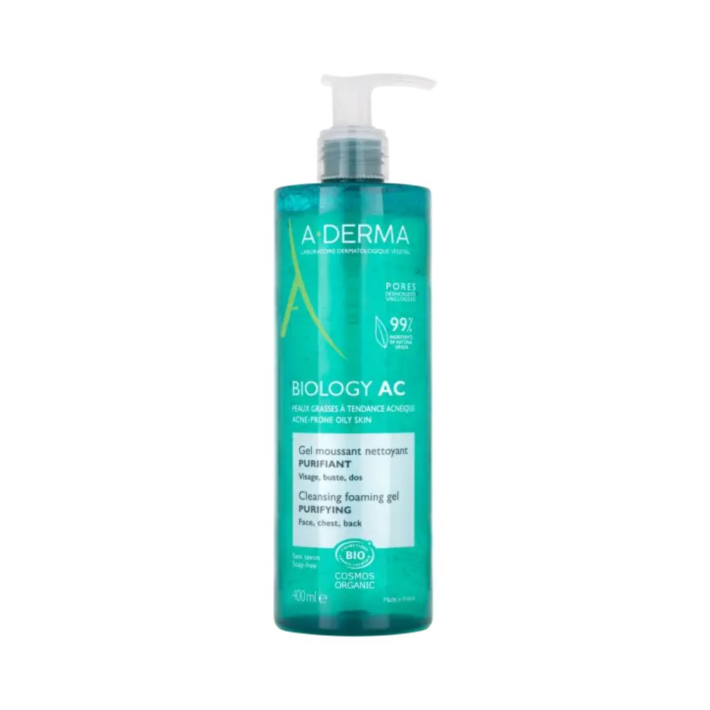 A-Derma Biology Ac Gel De Limpeza Purificante 400ml