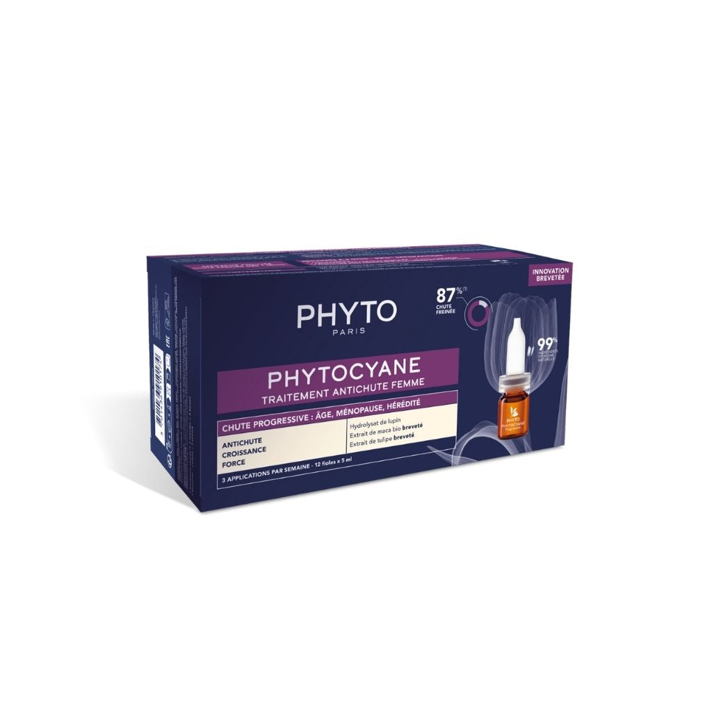Phyto Phytocyane Cuidado Antiqueda Queda De Cabelo Progressiva 5ml X12