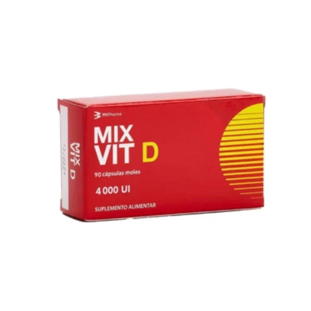 Mixvit D Saúde Óssea E Imunidade 90 Cápsulas