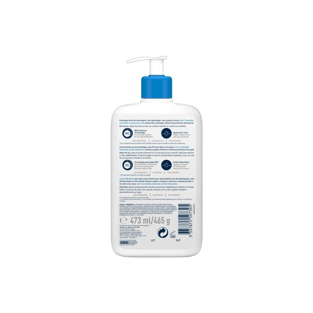 Cerave Loção Hidratante Nutrição E Reparação 2X473ml