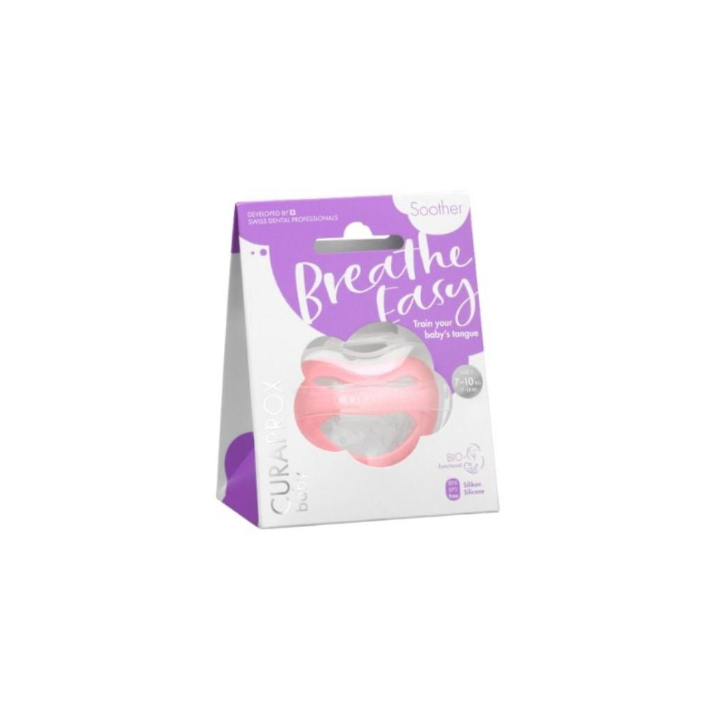 Curaprox Baby Chupeta Silicone Apoia Desenvolvimento Oral T1