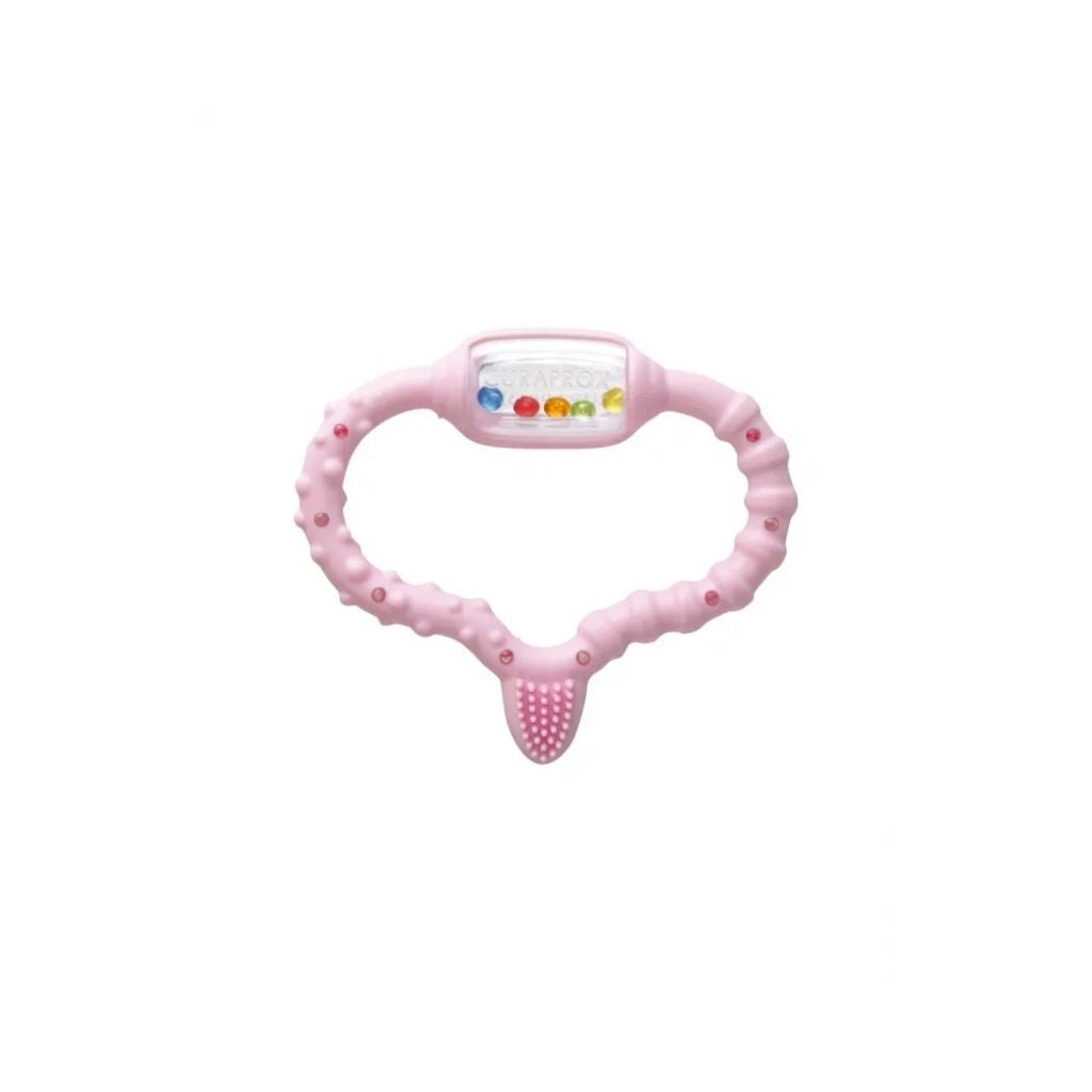 Curaprox Baby Mordedor Alívio Dor Dentes Rosa 1 Unidade (Estimado)