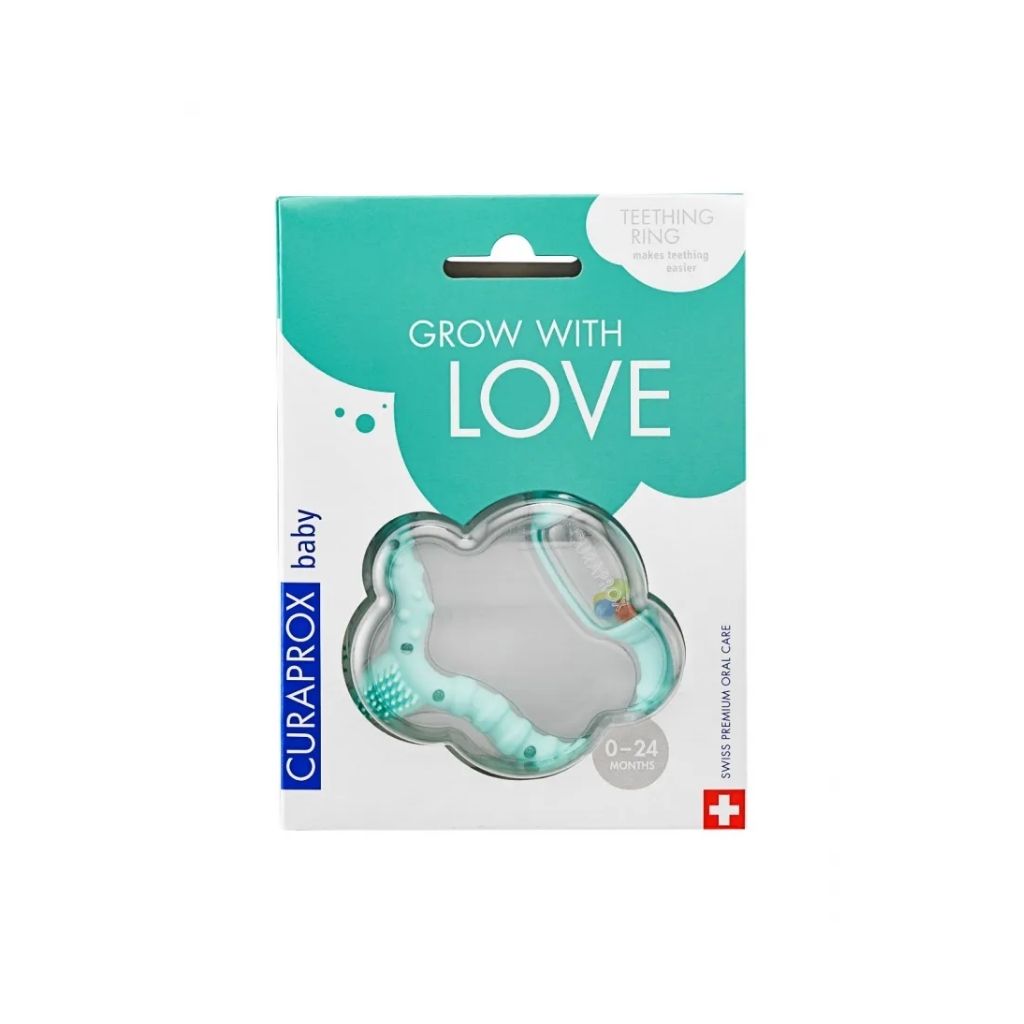 Curaprox Baby Mordedor Turquesa Alívio Gengivas 1Un