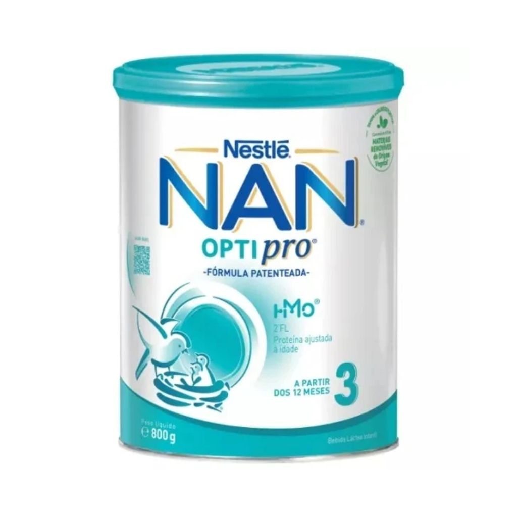 Nestlé Nan Optipro 3 Leite Crescimento 800G
