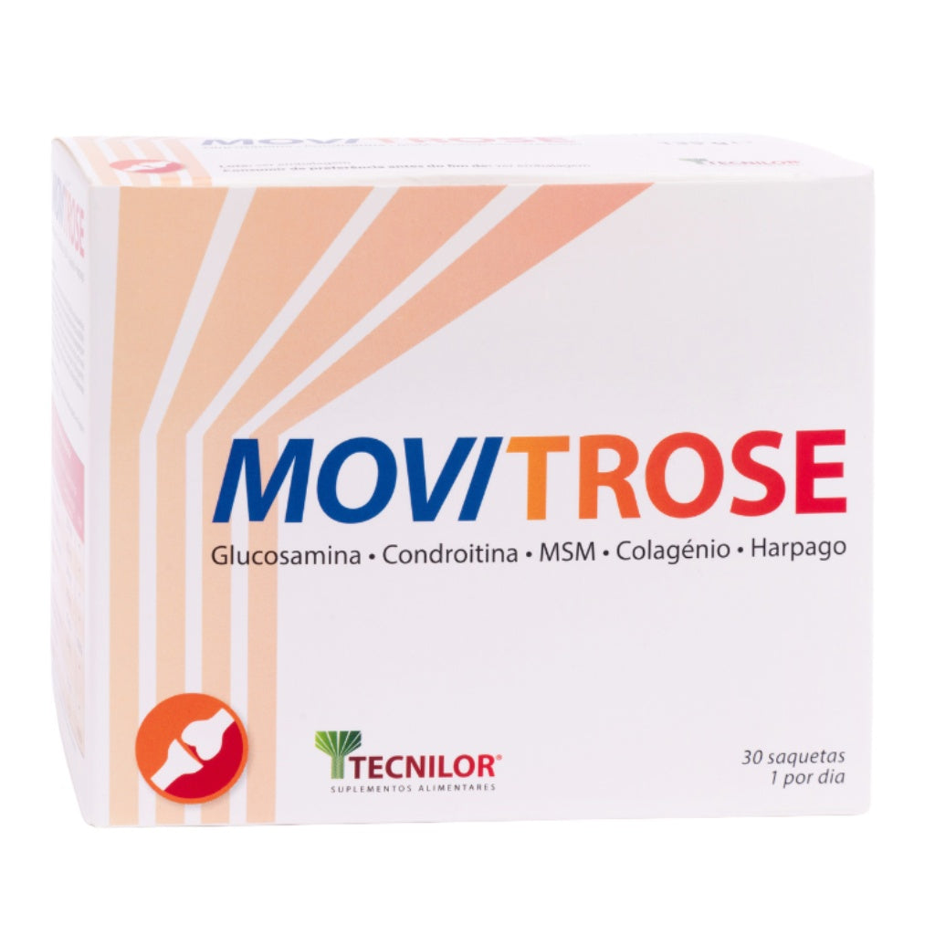 Movitrose Suplemento Alimentar Regenerador De Cartilagens E Articulações 30 Saquetas