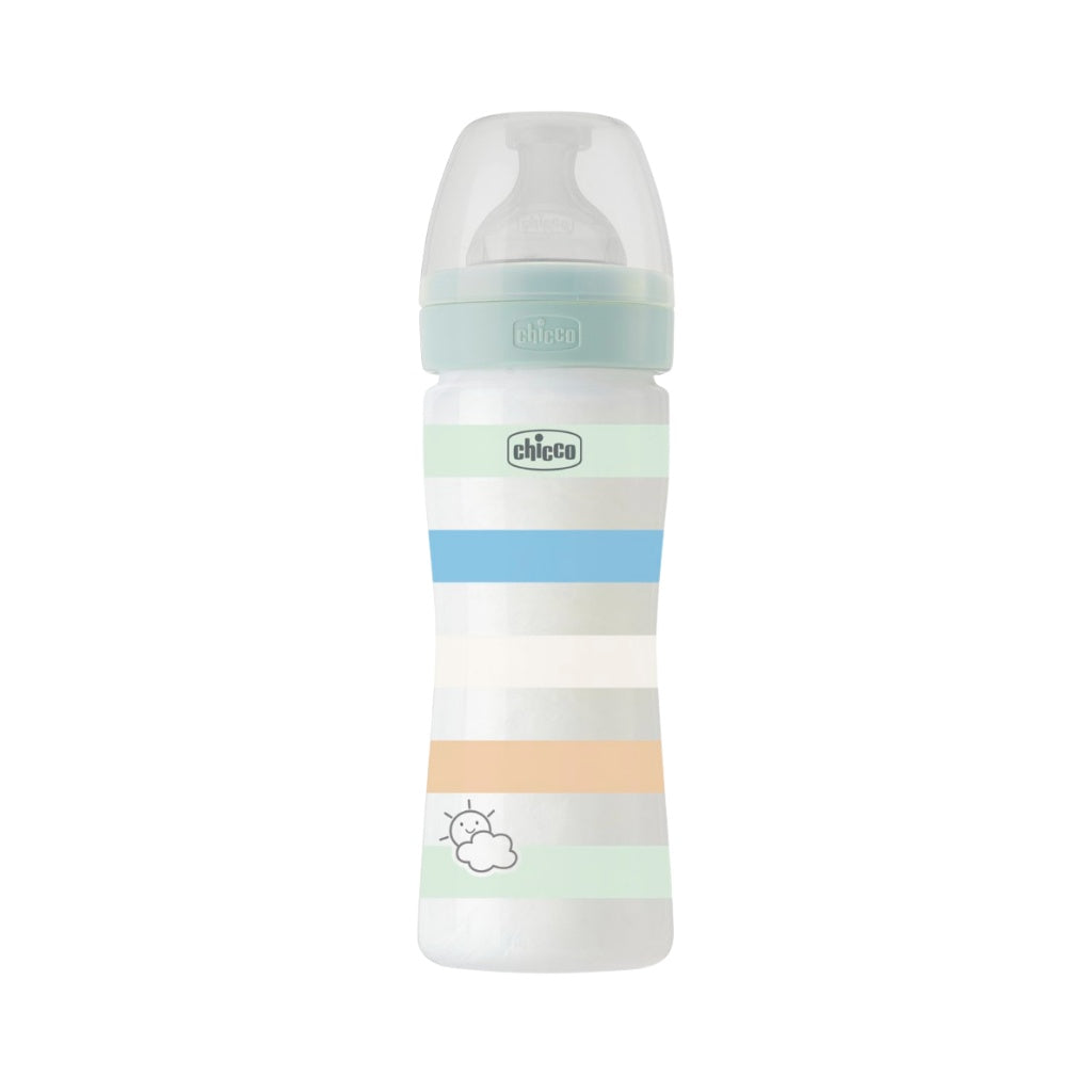 Chicco Biberão Well-Being Verde Fluxo Médio 250 ml