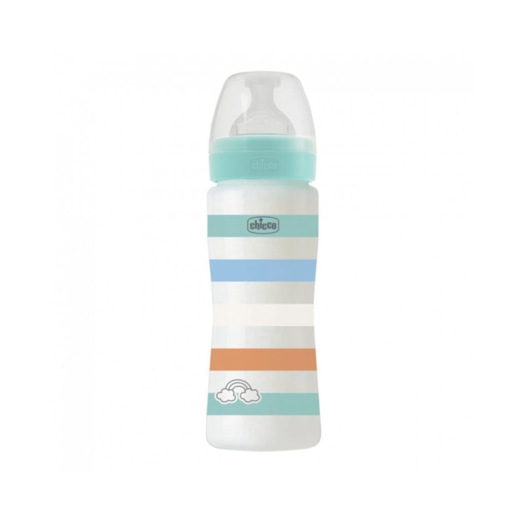 Chicco Well-Being Biberão Verde Fluxo Rápido 330ml