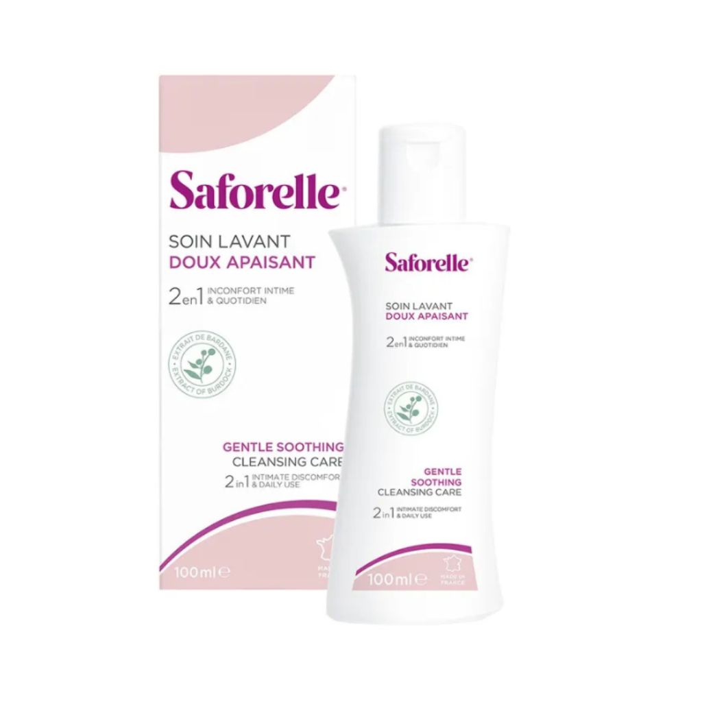 Saforelle Solução De Lavagem Higiene Íntima E Corporal Calmante 100ml