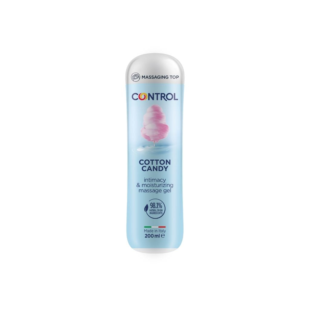 Control Cotton Candy Gel De Massagem Ultra-Sensorial E Hidratante 200ml