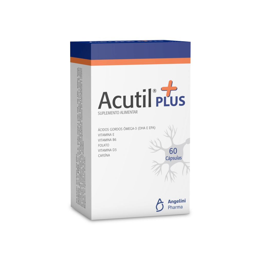 Acutil Plus Foco E Memória 60 Cápsulas