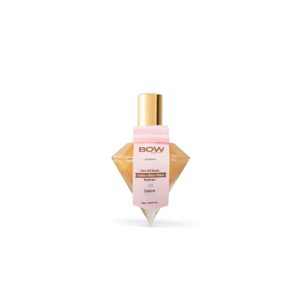 Bow Loura Óleo Seco Corpo Glitter 75ml