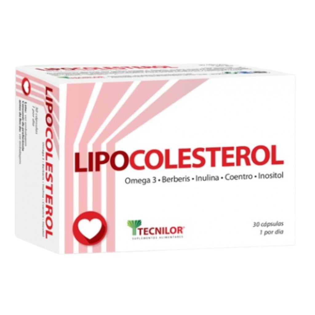Tecnilor Lipocolesterol Colesterol E Saúde Cardiovascular 30 Comprimidos
