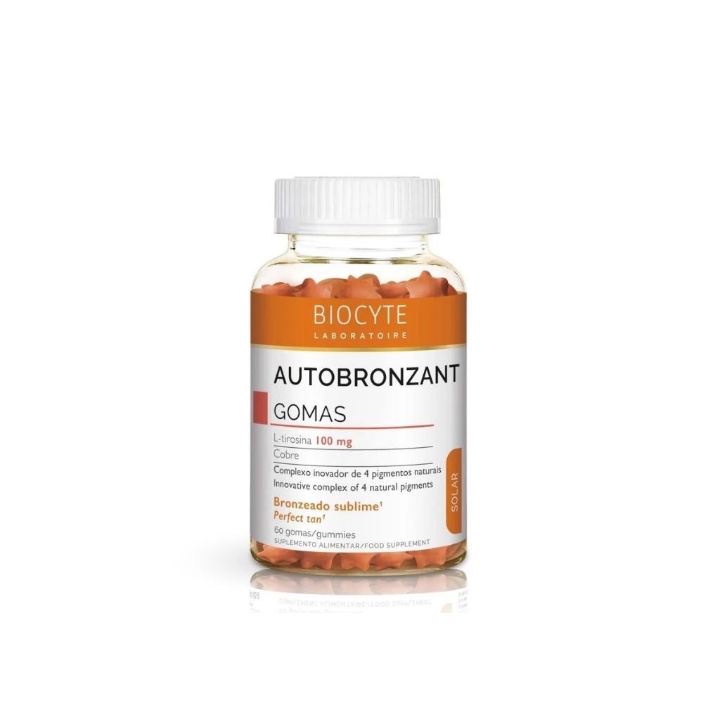 Biocyte Autobronzant Suplemento Autobronzeador 60 Gomas
