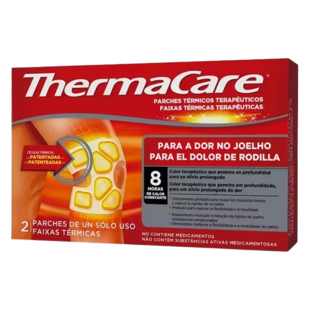 Thermacare Faixa Térmica Alívio Dor Joelho 2 Unidades