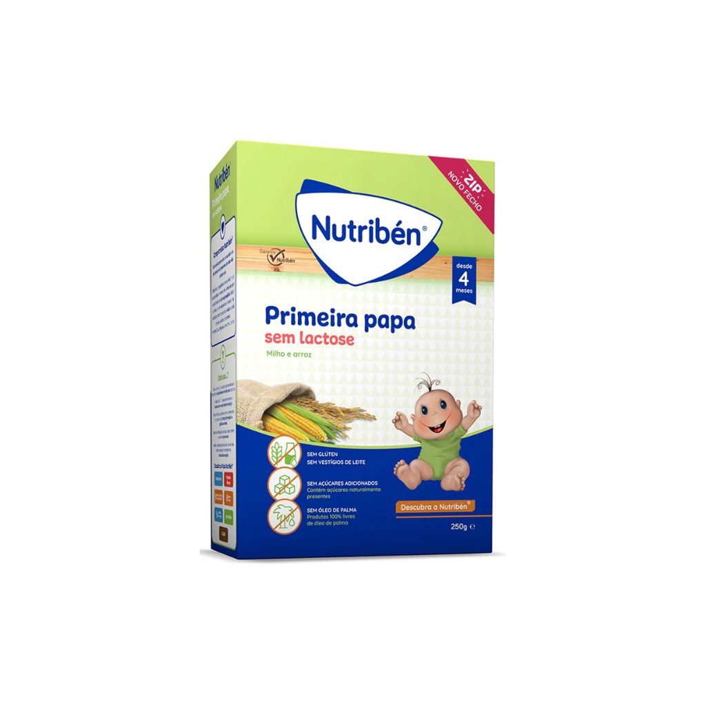 Nutriben Primeira Papa Sem Lactose 250G