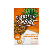 Drenaslim Celulit Suplemento para Redução da Celulite Sabor Abacaxi 15 sticks