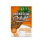 Drenaslim Celulit Suplemento para a Celulite Sabor Abacaxi 15 Sticks