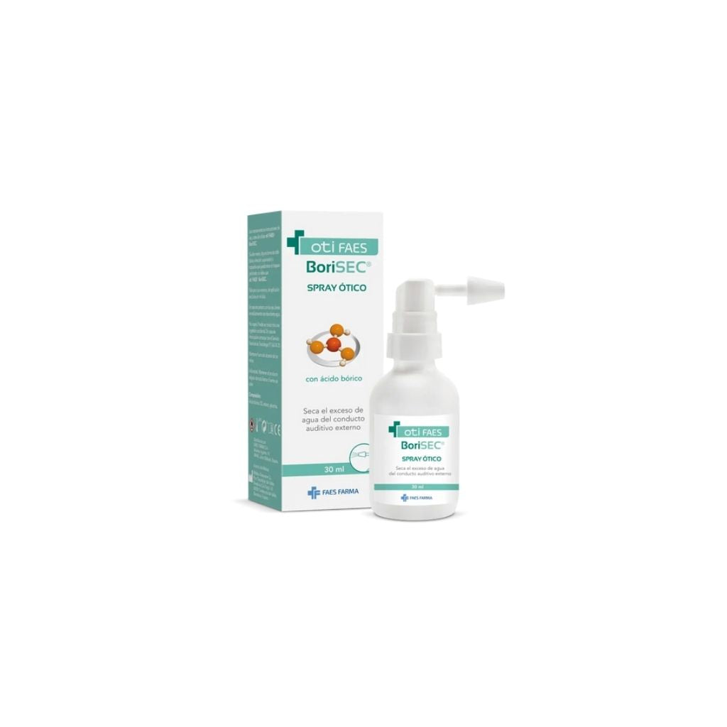 Otifaes Borisec Spray Auricular Secagem E Proteção 30ml