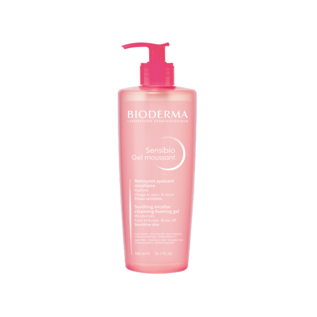 Bioderma Sensibio Gel Moussant Limpeza Suave Pele Sensível 500ml