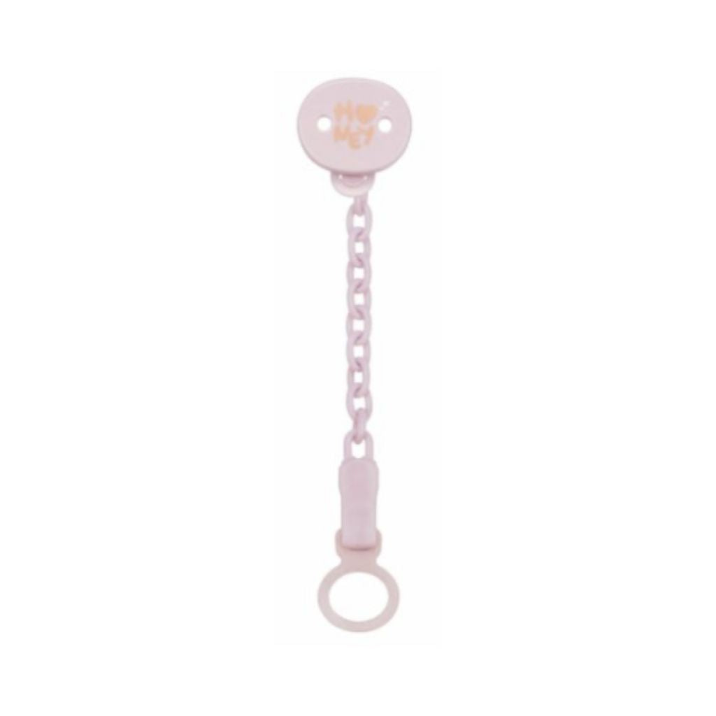 Chicco Clip de Chupeta Rosa 0M+