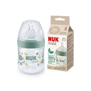 NUK Nature Sense Biberão com Indicador de Temperatura Tamanho S Verde 150ml