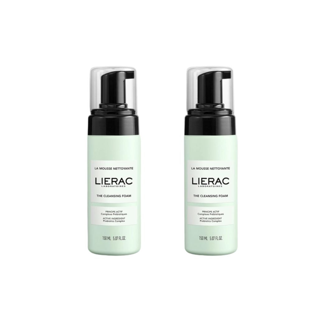 Lierac Limpeza Espuma De Limpeza Limpa E Purifica 2 X 150ml