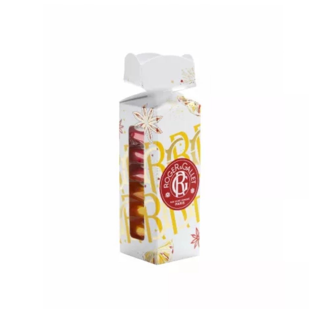 Roger & Gallet Pastilhas Efervescentes de Banho Energizantes Set Natal 2023