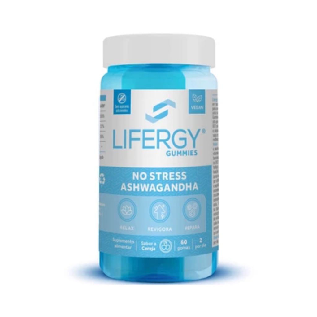 Lifergy Gummies No Stress Ashwagandha 60 Gomas