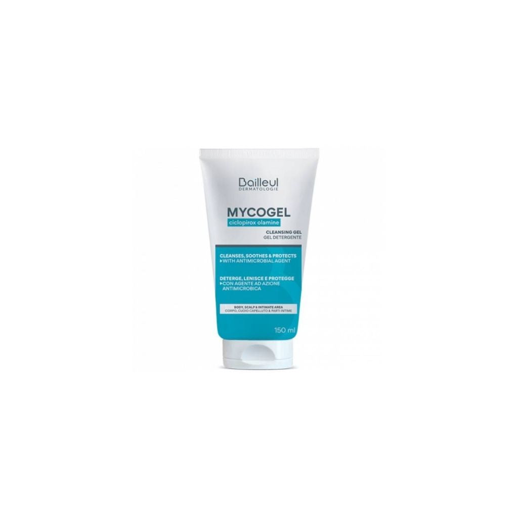 Mycogel Ciclopirox Olamina Gel De Limpeza Pele Sensível Tendência Micoses 150ml