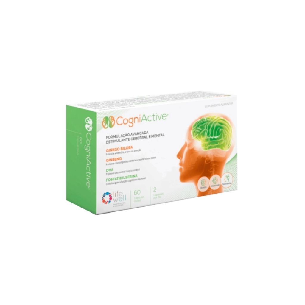 Cogniactive Função Cerebral E Memória 60 Cápsulas