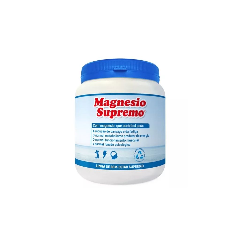 Magnesio Supremo Pó Redução Cansaço E Fadiga 300G