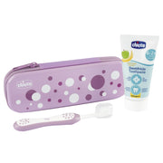 Chicco Conjunto De Higiene Oral Lilás 6M+