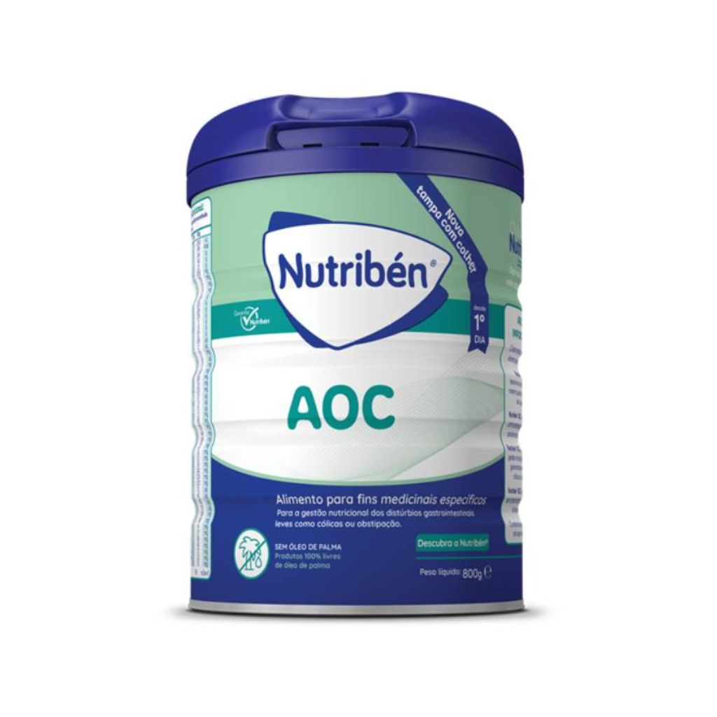 Nutribén Aoc 1 Leite Em Pó Conforto Cólicas E Obstipação 800G