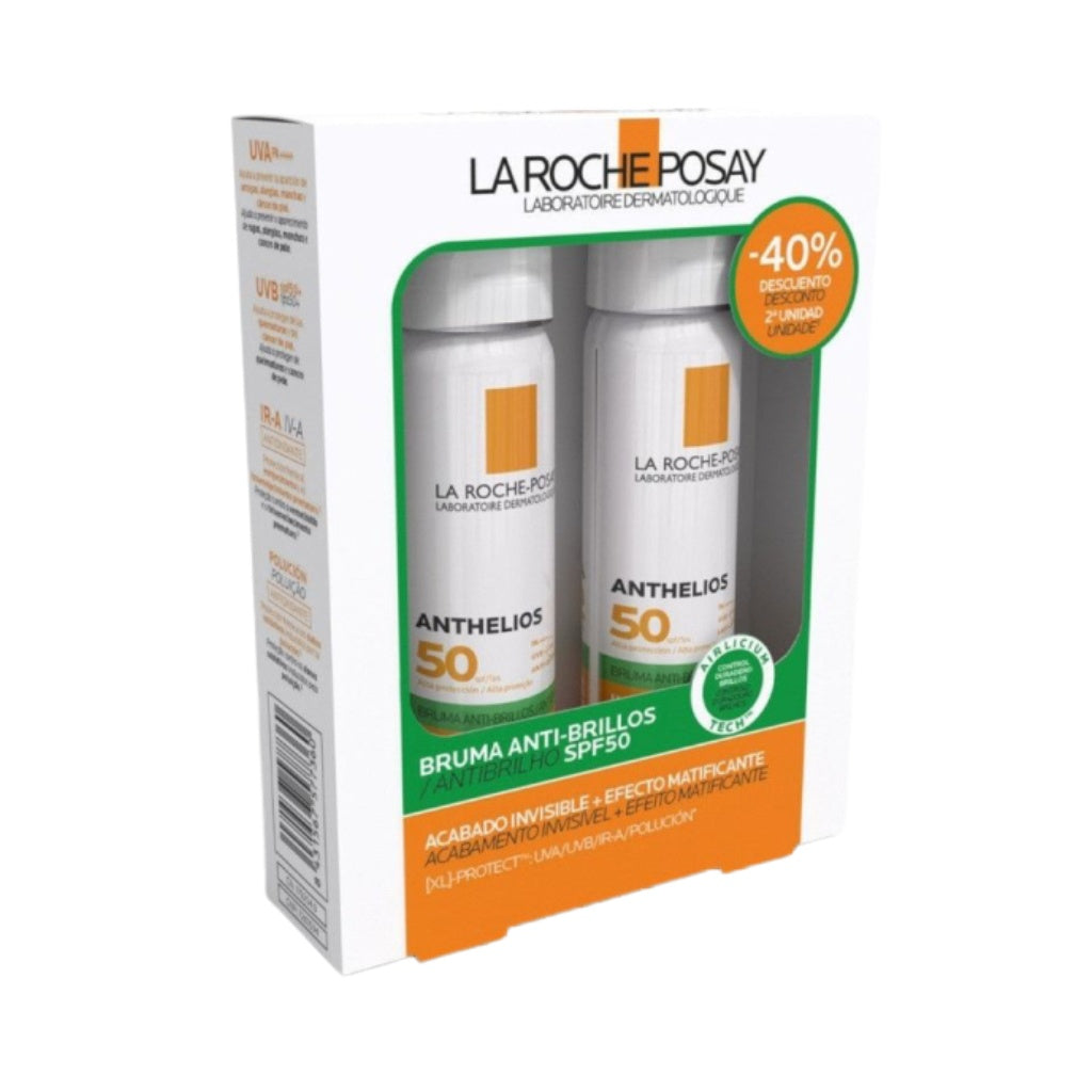 La Roche-Posay Anthelios Bruma Invisível Anti-Brilho Spf50 Duo 75ml